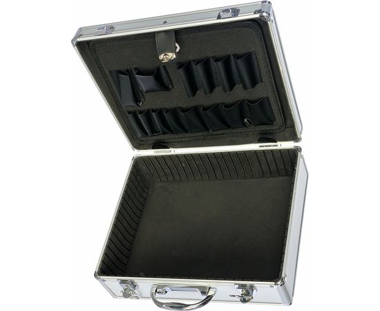 Ящик-чемодан алюминиевый для инструмента (340x280x120 мм) FIT 65610 – изображение 3