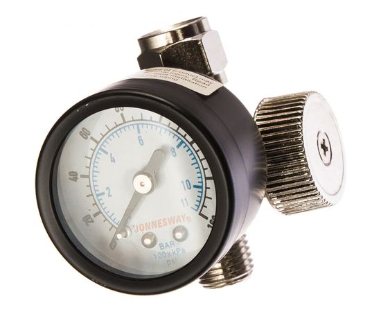 Регулятор воздуха с манометром для Краскопульта ACC-3806R Jonnesway 47568 – изображение 2