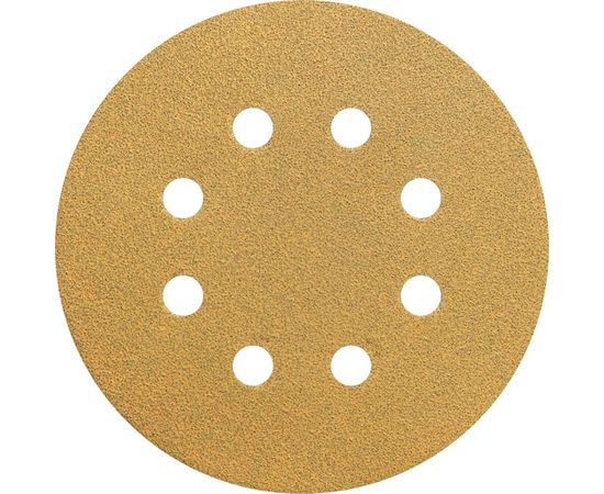 Круг шлифовальный на липучке siaone 1944 (50 шт; 125 мм; 8 отверстий; P100) sia Abrasives so50-125-8-100 – изображение 3