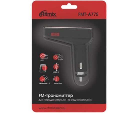 FM-трансмиттер RITMIX FMT-A775 15119075 – изображение 2