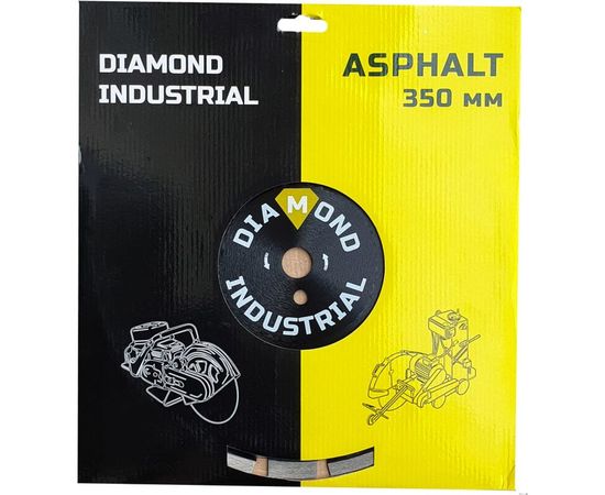 Диск алмазный сегментный по асфальту (350х25.4 мм) Diamond Industrial DIDA350 – изображение 3