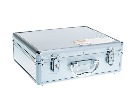 Ящик-чемодан алюминиевый для инструмента (340x280x120 мм) FIT 65610 – изображение 5