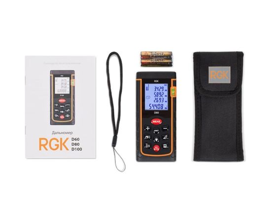 Лазерная рулетка RGK D80 – изображение 3