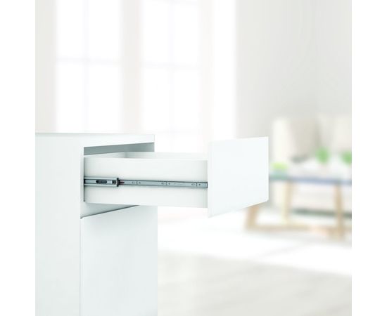 Шариковые направляющие SAMET SO CLASS накладные, высота 46 мм, с доводчиком, 450 мм СТ-00001291 – изображение 9