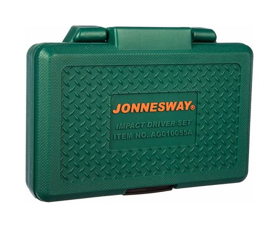 Ударная отвертка с битами Jonnesway AG010055A SL 8,10мм PH# 2,3 36мм и PH# 2,3 80мм, 7 пр. 48649 – изображение 9