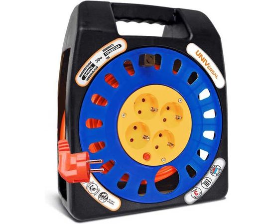 Удлинитель на катушке UNIVersal У16-012 термо ПВС 3*1 30м 9633877 1674 