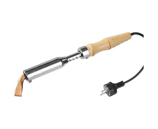 Паяльник Stayer с деревянной рукояткой и долговечным жалом MASTER MAXTerm 150 Вт клин 55311-150 