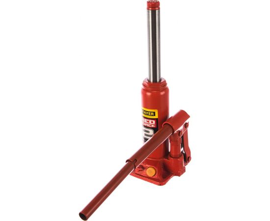 Гидравлический бутылочный домкрат STAYER RED FORCE, 2т, 181-345 мм, в кейсе, 43160-2-K 43160-2-K_z01 