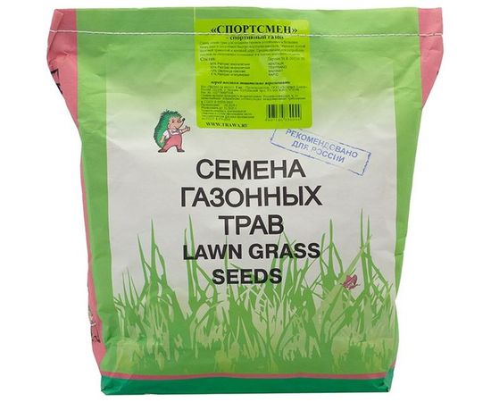 Семена газона Зеленый Ковер Спортивный газон Спортсмен 2 кг 4607160330044 