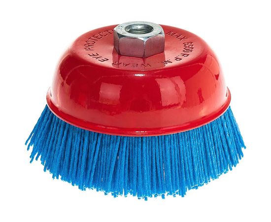 Щетка дисковая нейлоновая ZrO2 ПРОФИ (125 мм; М14) SKRAB 35488 
