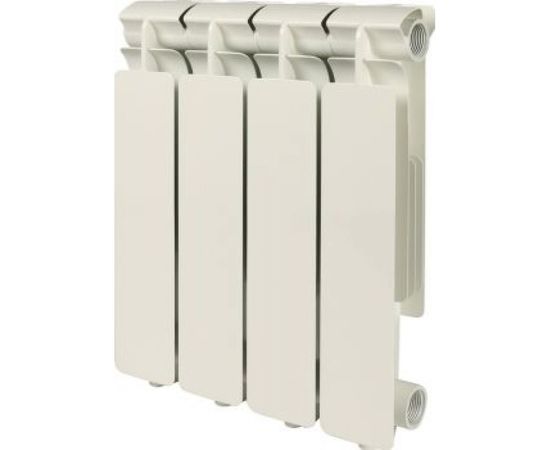 Алюминиевый радиатор STOUT Bravo 500 4 секции, нижнее правое подключение SRA-0120-050004 RG008V3MPMSPIK 