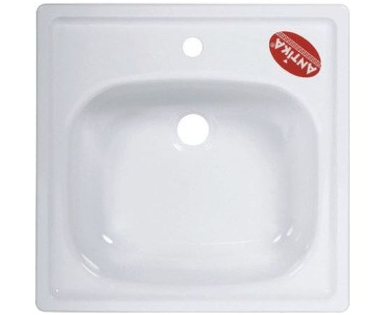 Мойка ВИЗ Antika 50х50 стальная эмалированная, с кронштейном и метизами 87478 