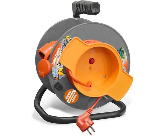 Удлинитель на катушке UNIVersal У10-027 термо ПВС 3*0,75 30м 9633285 1676 