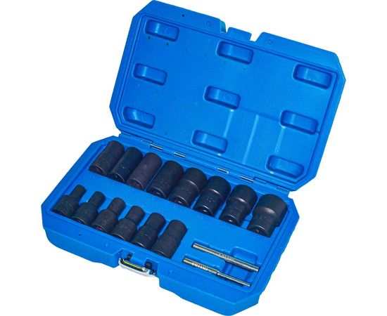 Набор головок для поврежденных болтов и гаек 16 шт VERTUL VR50927B 