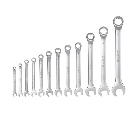 Набор комбинированных ключей 12 предметов VIRA RAGE 511062 – изображение 2