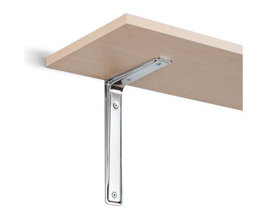 Консоль VORMANN 3-F 315х200х40 мм, оцинкованная, цвет: хром, 70 кг 00165 315 C – изображение 2