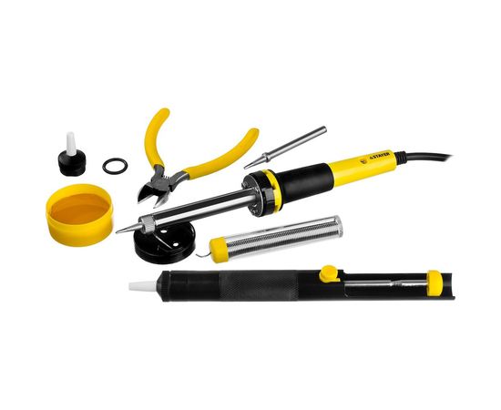 Набор для паяльных работ Stayer PROFI паяльник 55300 60 Вт 55314-60-H8 – изображение 4