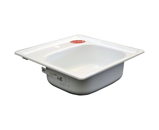 Мойка ВИЗ Antika 50х50 стальная эмалированная, с кронштейном и метизами 87478 – изображение 2