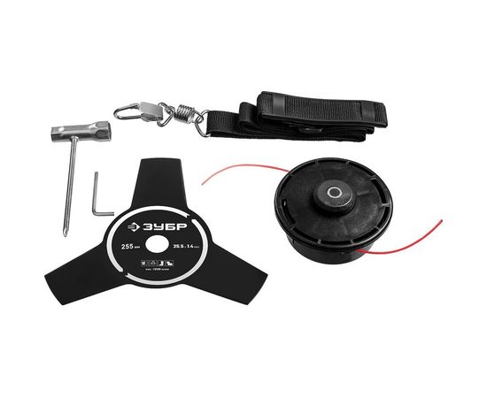 Сетевая коса ЗУБР 1300 Вт КСВ-38-1300 – изображение 3