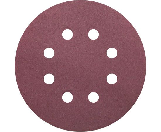 Круг шлифовальный на липучке siaspeed 1950 (50 шт; 125 мм; 8 отверстий; P150) sia Abrasives ss50-125-8-150 – изображение 3