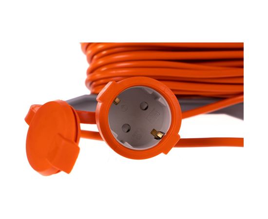 Удлинитель шнур на рамке UNIVersal УШ-10 IP-54 ПВС 3*0.75 1гн. з/к 30 м 9632024 – изображение 3