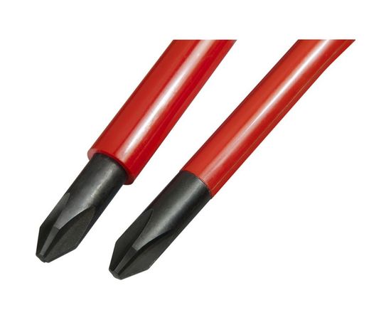 Набор отверток электрика с зауженным стержнем 3.5х75, 5.5х150; Ph1х100, Ph2х125; эл.пробник 250В Eu, 5шт Stanley Fatmax XTHT0-62692 – изображение 4