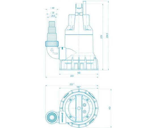 Фекальный насос Джилекс Тугунок 140/6 5400 – изображение 7