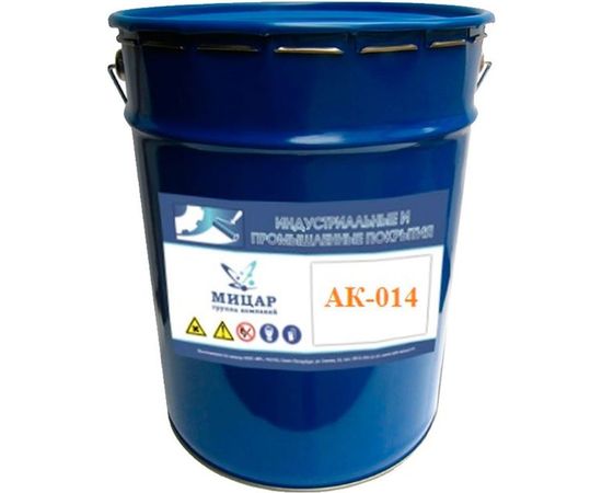 Грунт по бетону Мицар АК-014, 18 кг, серый 2056 