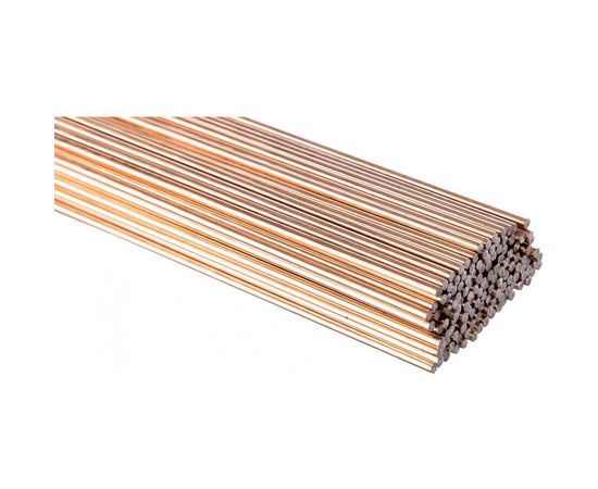 Прутки омедненные TIG ER70S-6/SG2 (5 кг; 2.4 мм; 1000 мм) Кедр 7390030 