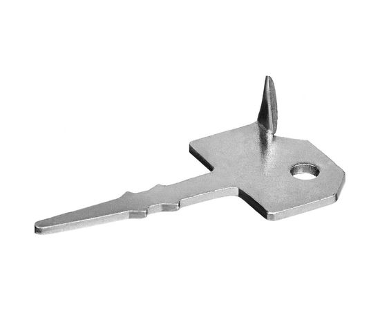 Ключ - крепеж с шипом ЗУБР 60х30 мм для террасной доски, оцинкованный, 200 шт 30705 