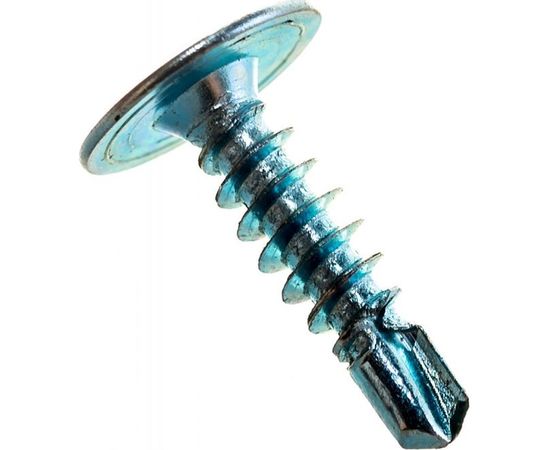 Саморез с прессшайбой Качественный КРЕПЕЖ 4,2х16 мм сверло 2500 шт 2000343 КЧ 