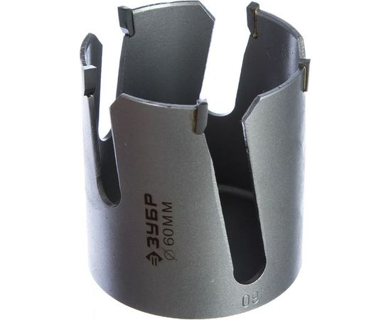 Коронка ПРОФИ Универсальная (60х55 мм; М16) Зубр 29514-60 