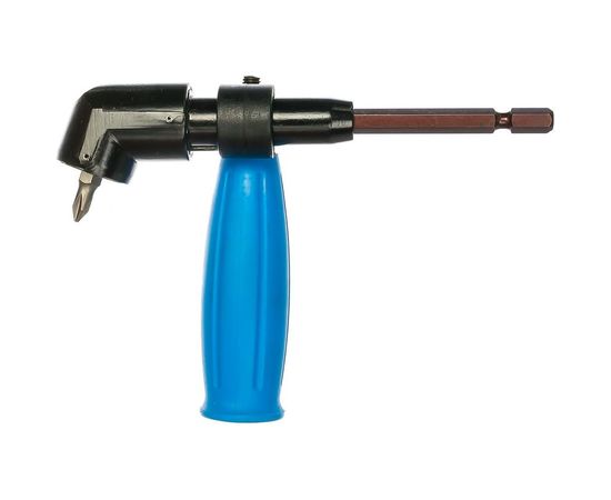 Адаптер "ЭКСПЕРТ" угловой для бит, дополнительная рукоятка, 135 мм Зубр 26754-135 