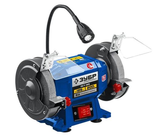 Профессиональный заточной станок ЗУБР d125 мм, 200 Вт, ПСТ-125 