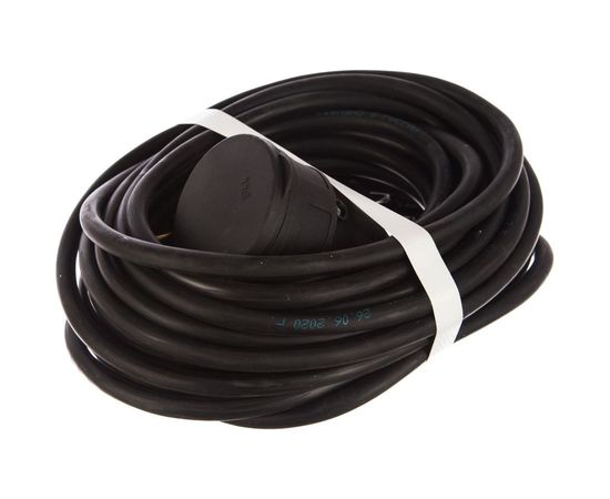 Удлинитель-шнур ЗУБР "КГ 325-Ш", 10 м, 4000 Вт, 1 гнездо, IP44, КГ 3х2,5 мм2, 55017-10 