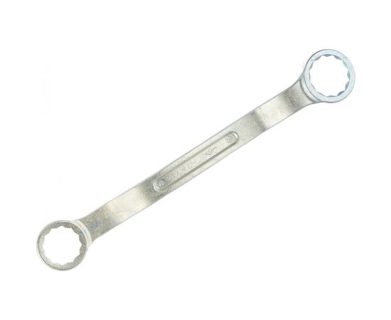 Ключ КЗСМИ КГН-50х55 накидной двусторонний коленчатый ТУ ст.40Х оцинкованный 51335217 