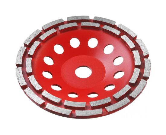 Чашка алмазная двухрядная (180х22.2 мм) ЗУБР Мастер 33376-180 