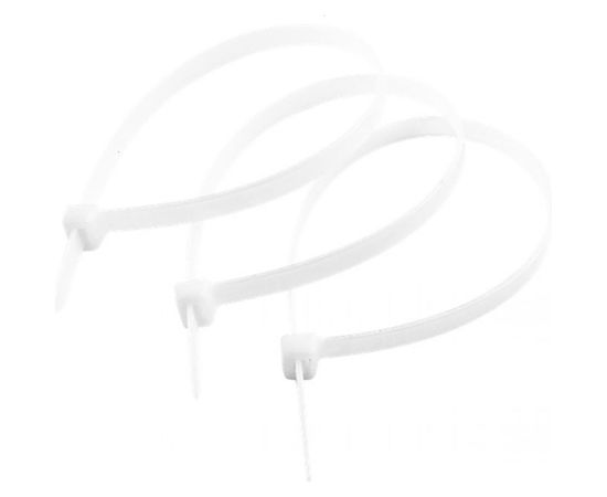 Нейлоновые хомуты Зубр белые, 9x1020 мм, 50 шт. 309010-90-1020 
