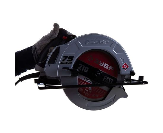 Дисковая пила ЗУБР ПД-75 – изображение 12