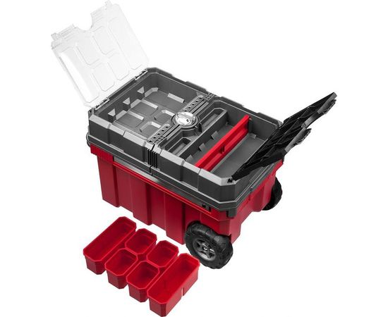 Ящик-тележка для инструмента ЗУБР "МЕГА БОКС" пластиковый, 24", Профессионал 38133-24 – изображение 13