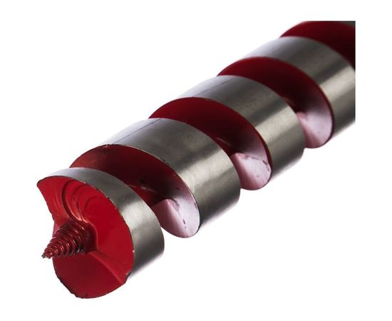 Сверло по дереву спираль Левиса МАСТЕР (52х450 мм; шестигранный хвостовик; сталь 45Mn) Зубр 2947-450-52 – изображение 2