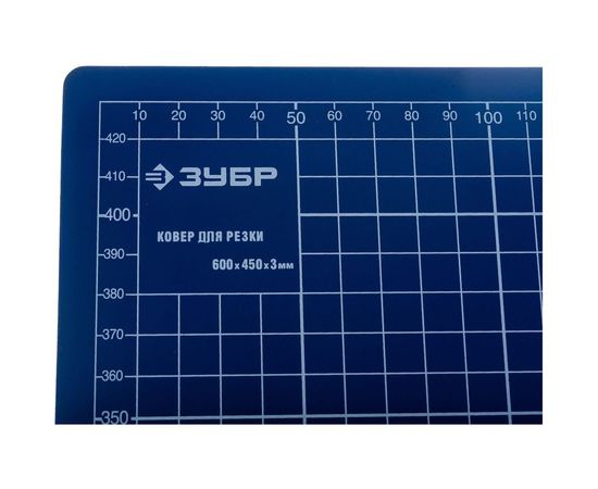 Непрорезаемый коврик Зубр Эксперт 3 мм цвет синий 600x450 мм 09901 – изображение 2
