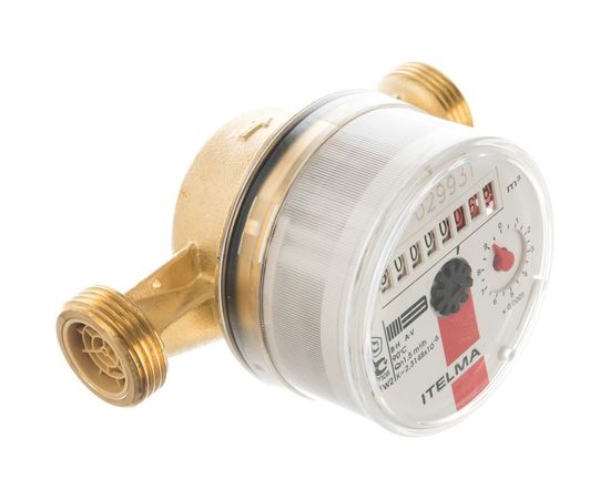 Счетчик воды ГВС Ителма 1/2 - 110мм без КМЧ Ит.Г-15 б/кмч – изображение 5