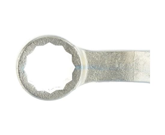 Ключ КЗСМИ КГН-50х55 накидной двусторонний коленчатый ТУ ст.40Х оцинкованный 51335217 – изображение 2