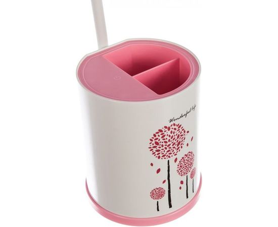 Настольный светильник Лючия L529 Органайзер 4W 5000K розовый 4606400511410 – изображение 2