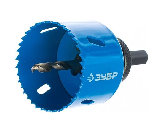 Набор биметаллических коронок ЭКСПЕРТ (13 предметов) Зубр 29531-H11 – изображение 7