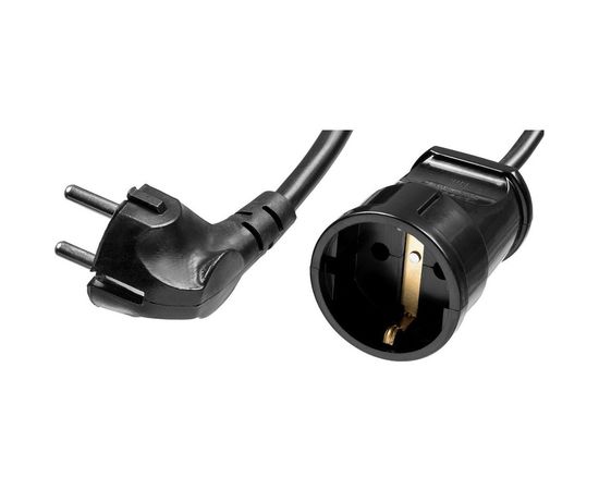 Удлинитель-шнур ЗУБР ПВС 307-Ш, 30 м, 2500 Вт, 1 гнездо, ПВС 3х0,75 мм2, 55022-30 – изображение 3