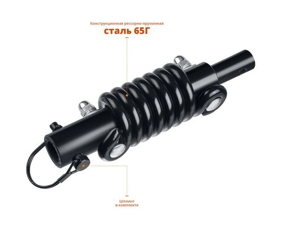 Адаптер пружинный для мотобуров, d=20 мм Зубр 7059-20 – изображение 3