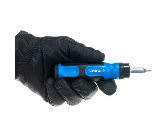 Реверсивная отвертка Зубр ЭКСПЕРТ с насадками 130 предметов 25237-H129 – изображение 12