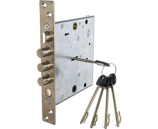 Врезной замок МЕТТЭМ ЗВ9 144.0.0 ЗВСП-ЗЩ-Д - X 14477 – изображение 2